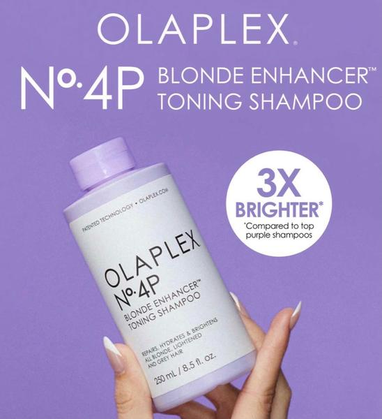 Nº.4P Blonde Enhancer Toning shampoo (remove yellow tones)
